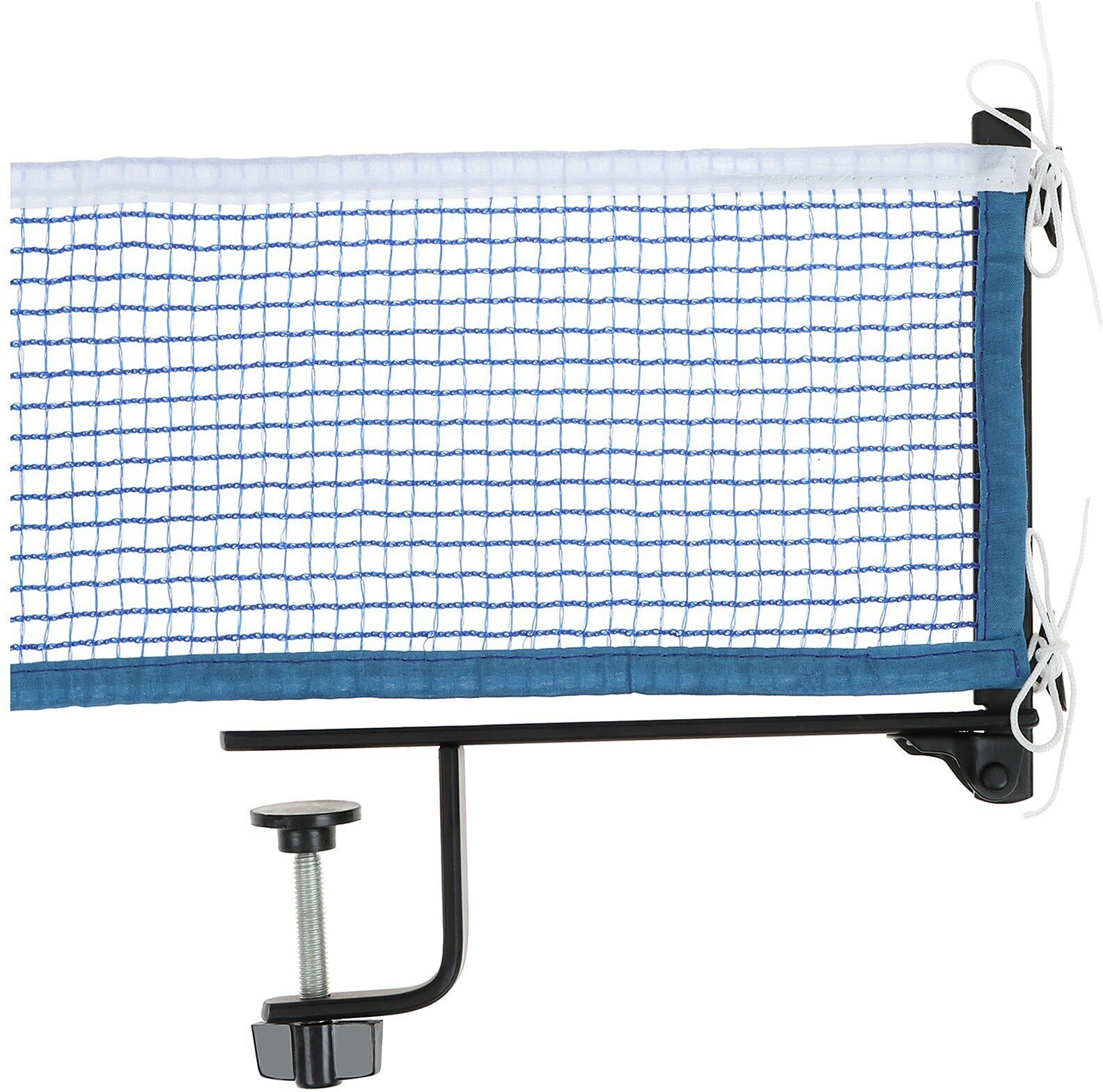 Сетка для настольного тенниса BOSHIKA, 180х14 см, с крепежом (1шт.)