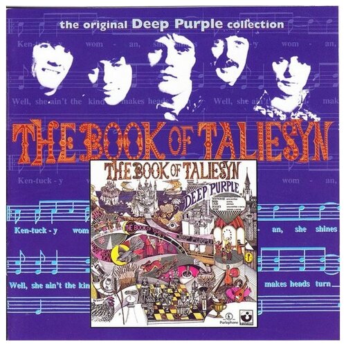 DEEP PURPLE THE BOOK OF TALIESYN Jewelbox Remastered +5 Bonus Tracks CD