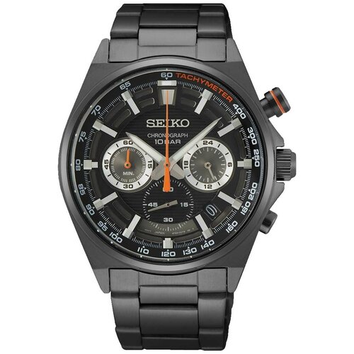 Наручные часы SEIKO Seiko SSB399P1, черный