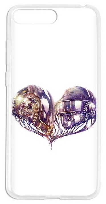 Чехол задняя-панель-накладка-бампер MyPads сердце абстракция для Huawei Honor 6 Plus (PE-UL00/TL20/TL10/CL00)75.7 противоударный