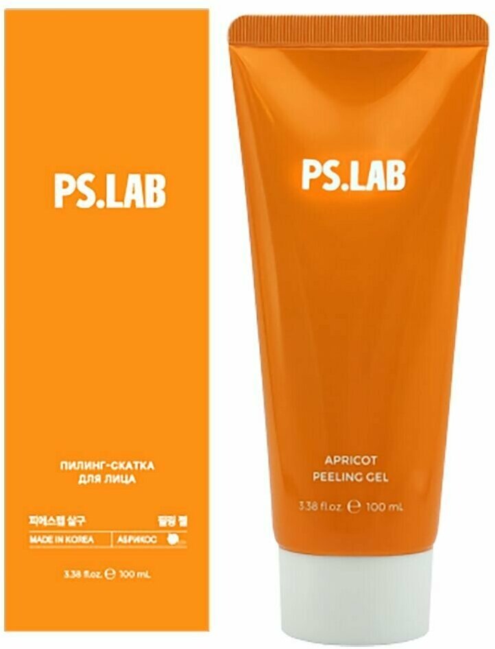 Пилинг-скатка для лица PS.LAB APRICOT с с натуральным экстрактом абрикоса 100 мл