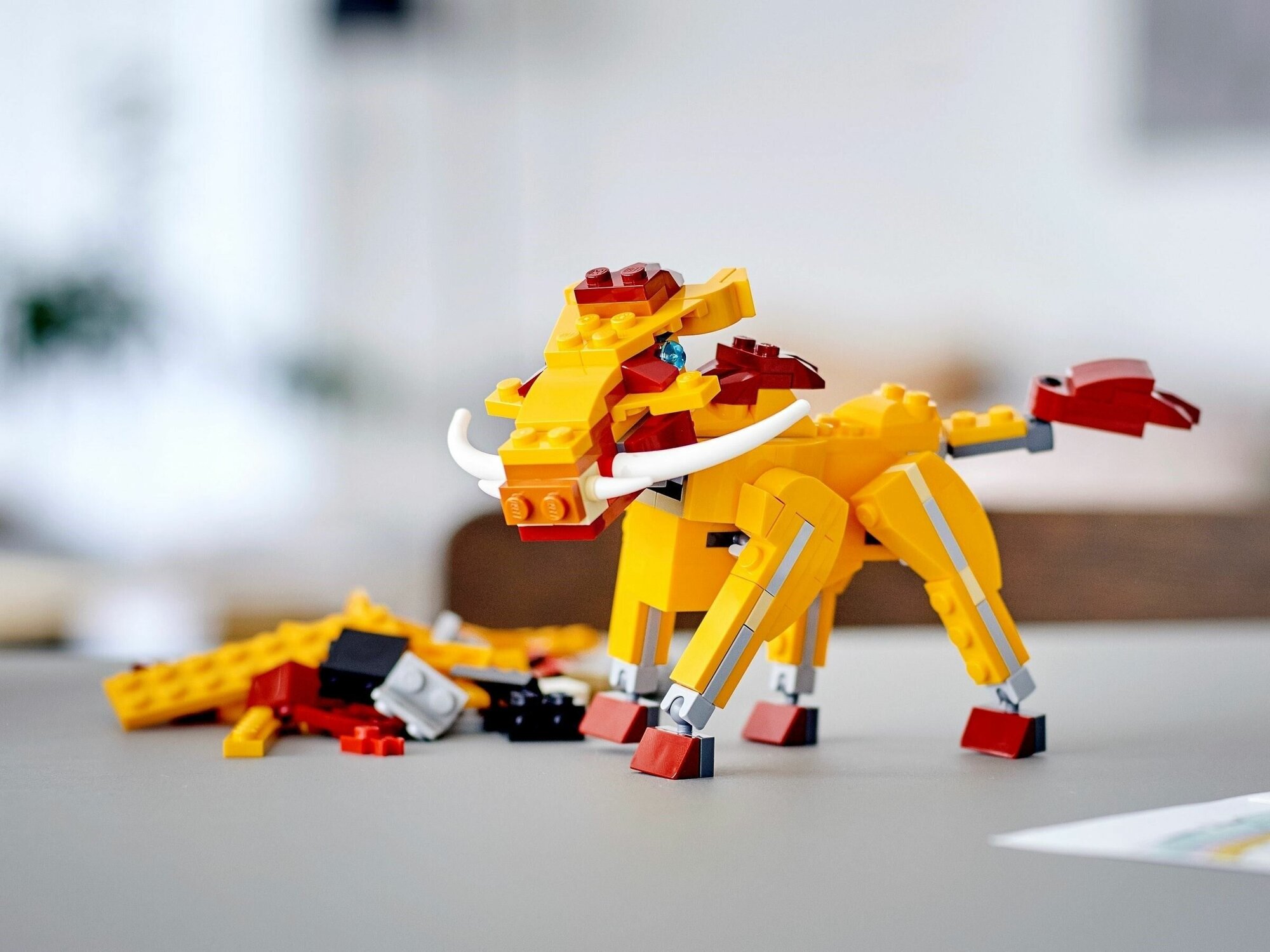 Конструктор LEGO Creator "Дикий лев 3 в 1" 31112 - фото №13