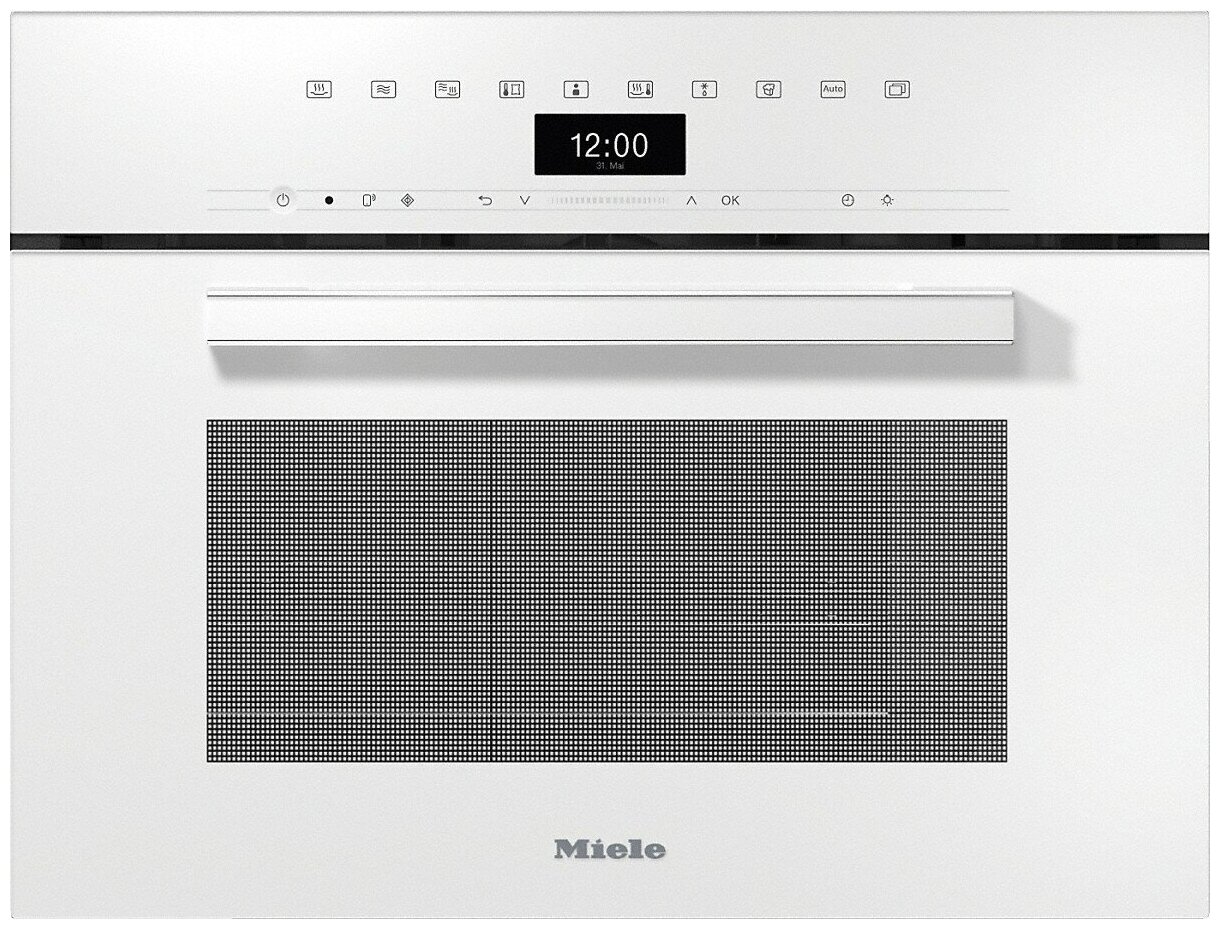 Встраиваемая пароварка с СВЧ Miele DGM 7440 BRWS