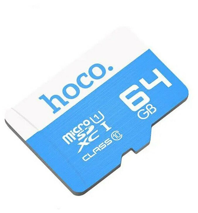 Карта памяти Hoco microSD, 64 Гб, SDXC, A1, UHS-3, V30, класс 10 9326064