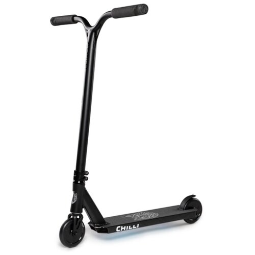 самокат chilli pro scooter 5000 black blue Трюковой самокат Chilli Pro Archie Cole , black