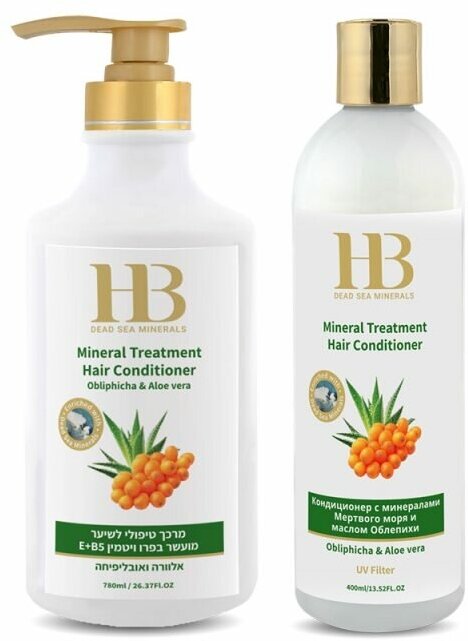 Health & Beauty кондиционер для волос Mineral Treatment с облепихой и минералами Мертвого моря, 780 мл