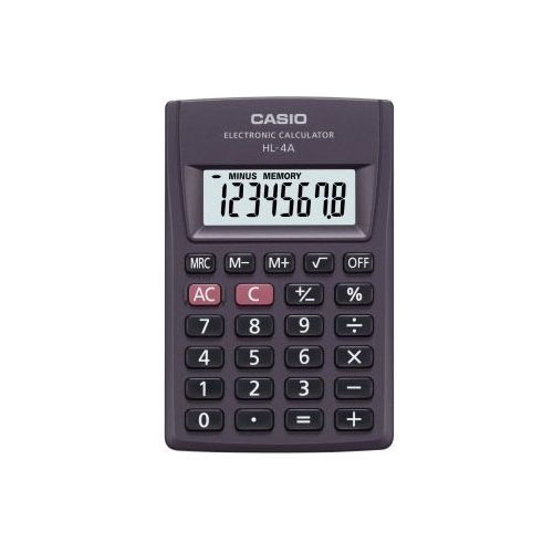 Калькулятор карманный Casio HL-4A