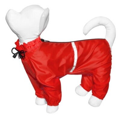 Yami-Yami одежда О. Дождевик для собак, коралловый, той- терьер, на девочку 49171, 0,1 кг