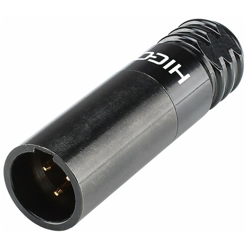 Разъем mini XLR (Папа) HIC-ON HI-XMCM3-B разъем xlr папа hic on hi x3cm hd b