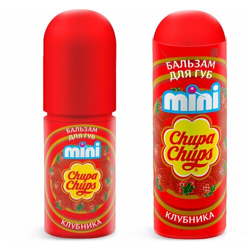 Chupa Chups Бальзам для губ Chupa Chups mini (клубника)
