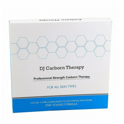 DJ Carborn Therapy Carboxy CO2 Gel Mask Pack Гель-активатор и маска для лица карбокситерапия неинвазивная безинъекционная карбокситерапия набор Корея azia4you