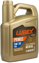 LUBEX 5W-30 PRIMUS FM A5/B5 - 5 л. - Масло моторное для FORD