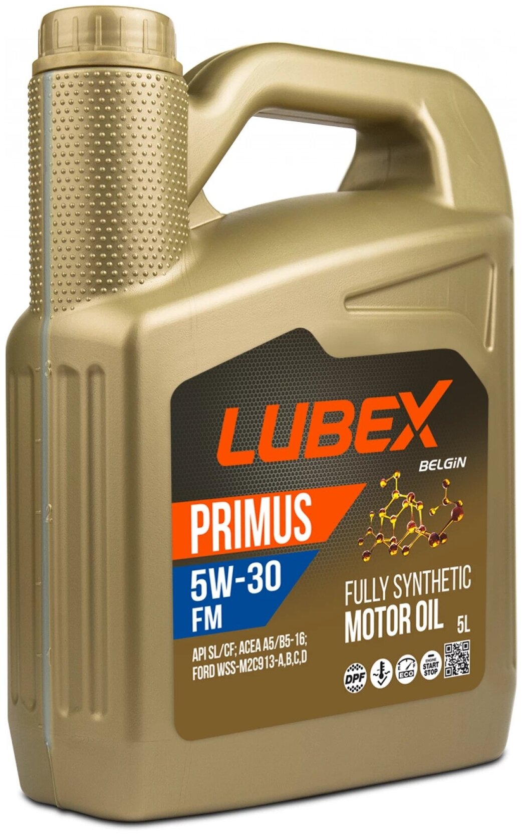 LUBEX L034-1315-0405 Масло моторное PRIMUS FM 5W-30 5L 1шт