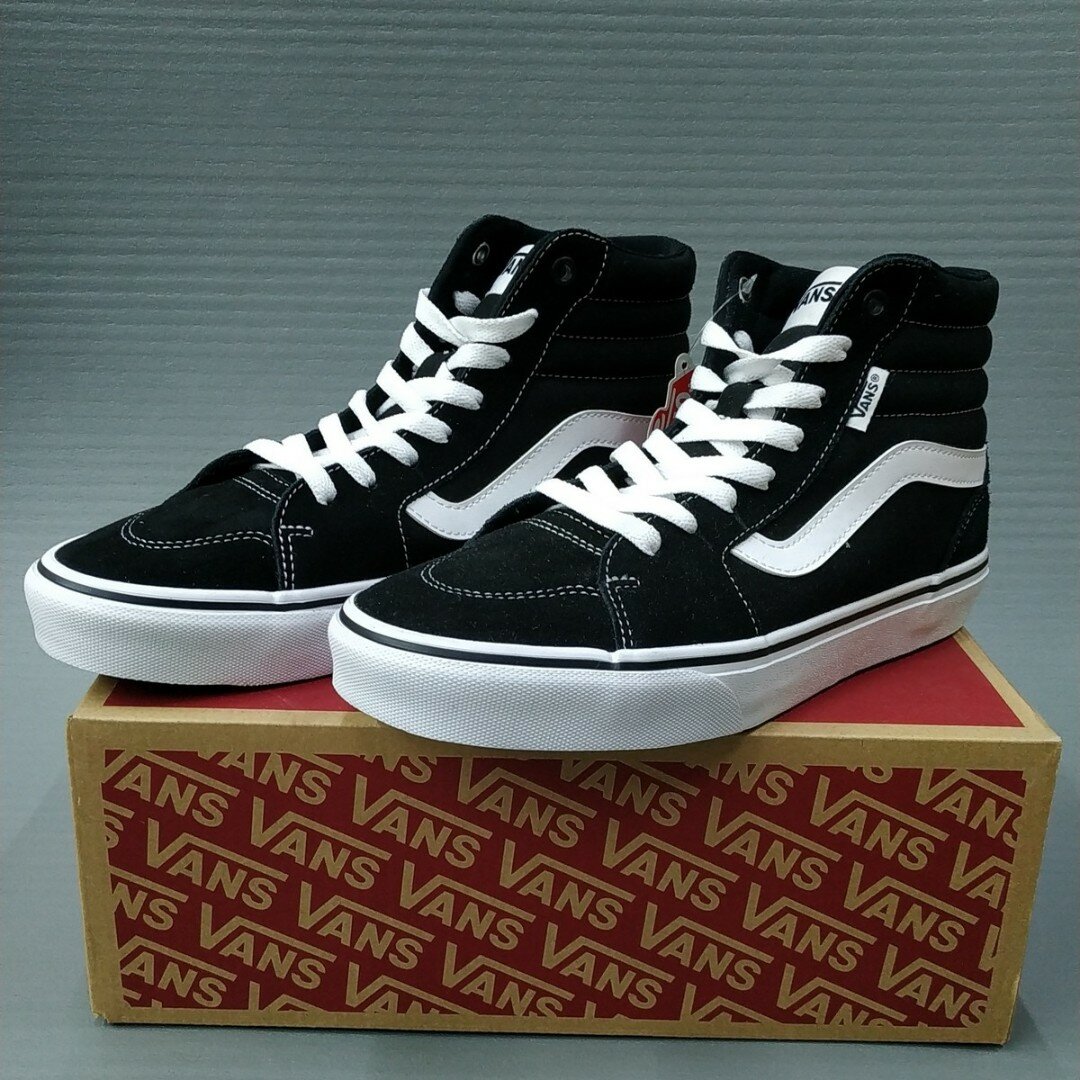 Кеды VANS Filmore, размер M10/W11,5 US, черный, белый — фото 1