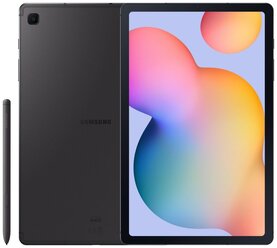 Планшет Samsung Galaxy Tab S6 Lite 10.4 SM-P615 (2020) RU, 4 ГБ/64 ГБ, Wi-Fi + Cellular, серый