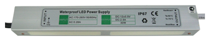 Ecola LED strip Power Supply 30W 220V-12V IP67 блок питания для светодиодной ленты