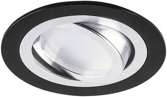 Светильник потолочный DL2811 MR16 50W G5.3 "круг", черный