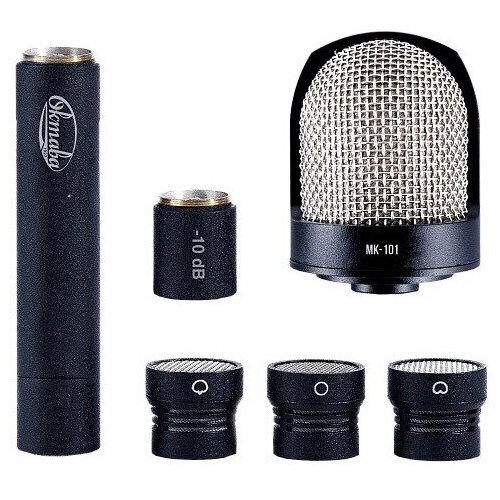 Микрофон студийный конденсаторный Октава МК-012-10 черный в картон упак 6005300₽