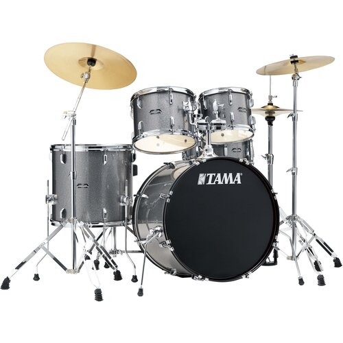 TAMA ST52H6-CSS STAGESTAR ударная установка из 5-ти барабанов со стойками, педалью и стулом, цвет космический искрящийся серый стойка для барабанов dw drums комплект стоек для барабанов dwcp6000ulpk