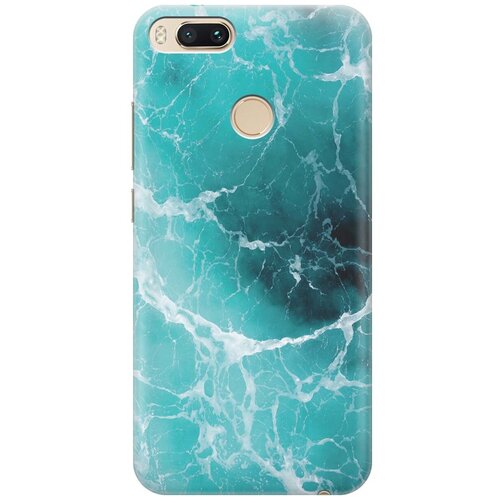 фото Gosso ультратонкий силиконовый чехол-накладка для xiaomi mi a1 с принтом "лазурный океан"