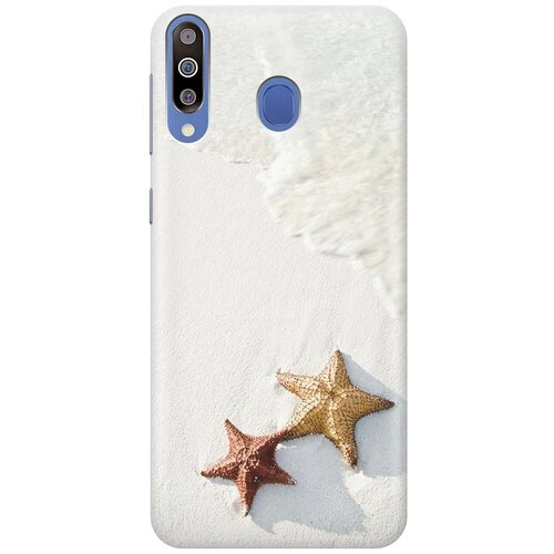 фото Gosso ультратонкий силиконовый чехол-накладка для samsung galaxy m30 с принтом "две морские звезды"