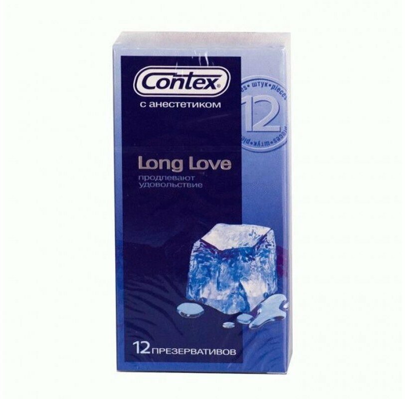 Презервативы Contex (Контекс) Long Love с анестетиком 12 шт. Рекитт Бенкизер Хелскэр (ЮК) Лтд - фото №14