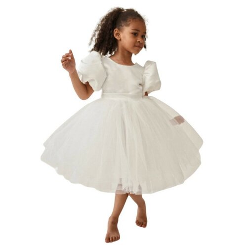 Платье KROLLY, размер 92-98, белый