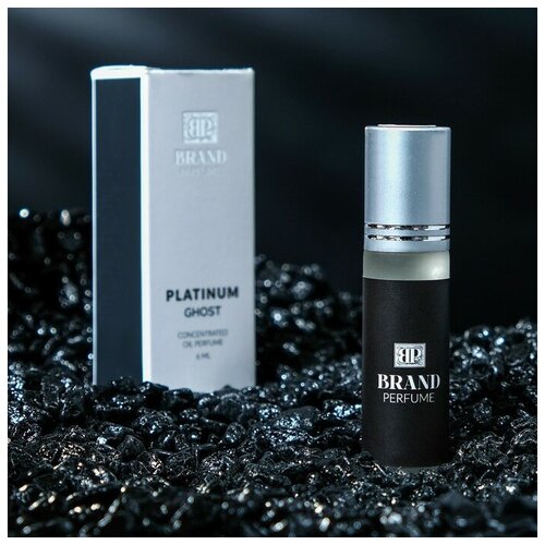 Масляные духи мужские Ghost Platinum, 6 мл масляные духи мужские ghost platinum 6 мл brand perfume 7992240