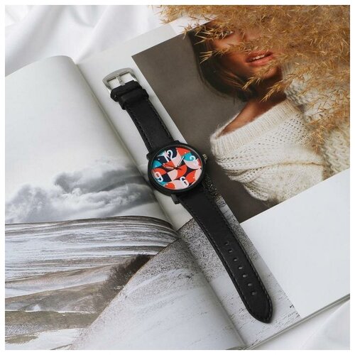 фото Часы наручные кварцевые «круги», диам. 4 см like me