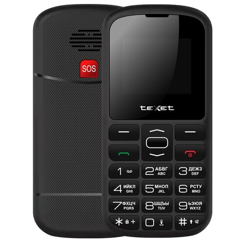 Телефон teXet TM-B316, черный