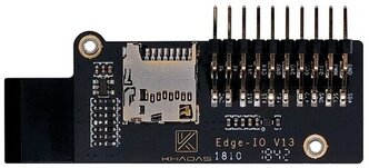 Плата интерфейсная Khadas Edge-IO Module Expands I/O, TF Card Slot, 20-PIN GPIO Header