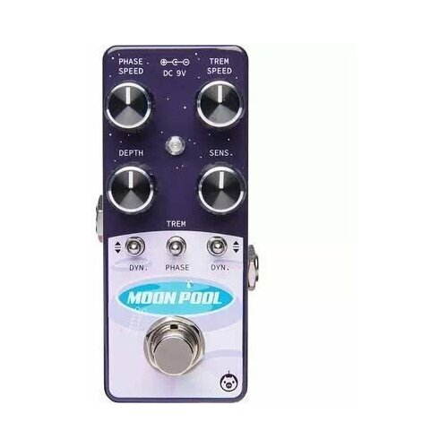 Гитарный эффект Phaser Pigtronix Moon Pool Micro гитарный эффект behringer vintage phaser vp1