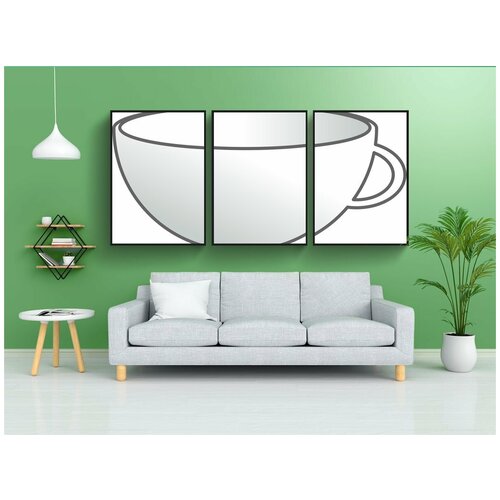 фото Набор модулных постеров для интерьера "посуда, чашка, картинки по ключевым словам" 60x90 см. в тубусе, без рамки lotsprints