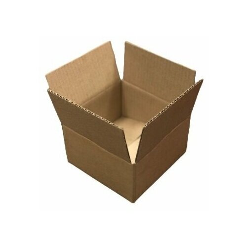 Картонная коробка для переезда и хранения вещей, складной гофрокороб для маркетплейсов, 15х10х10 см, 5 шт.