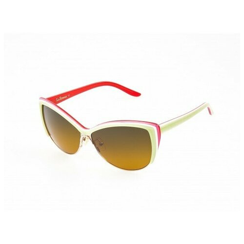 Солнцезащитные очки La Strada, красный, зеленый солнцезащитные очки ki et la детские diabola