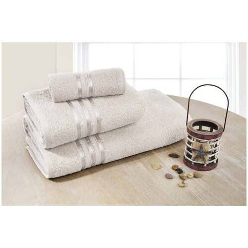 фото Доми полотенце для лица harmonika цвет: светло-бежевый 50х80 см dome