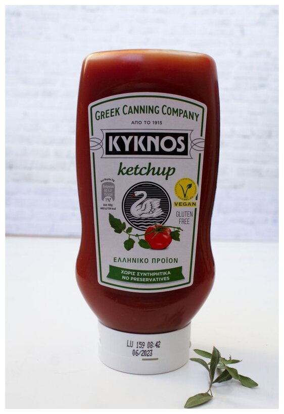 Кетчуп Kyknos томатный 580г - фото №4