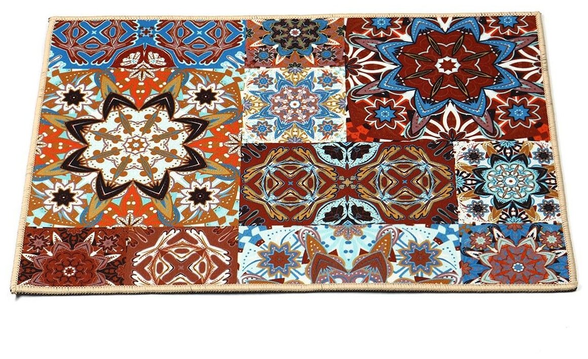 Набор ковриков для кухни на пол / Коврик для дома Mosaic - фотография № 10
