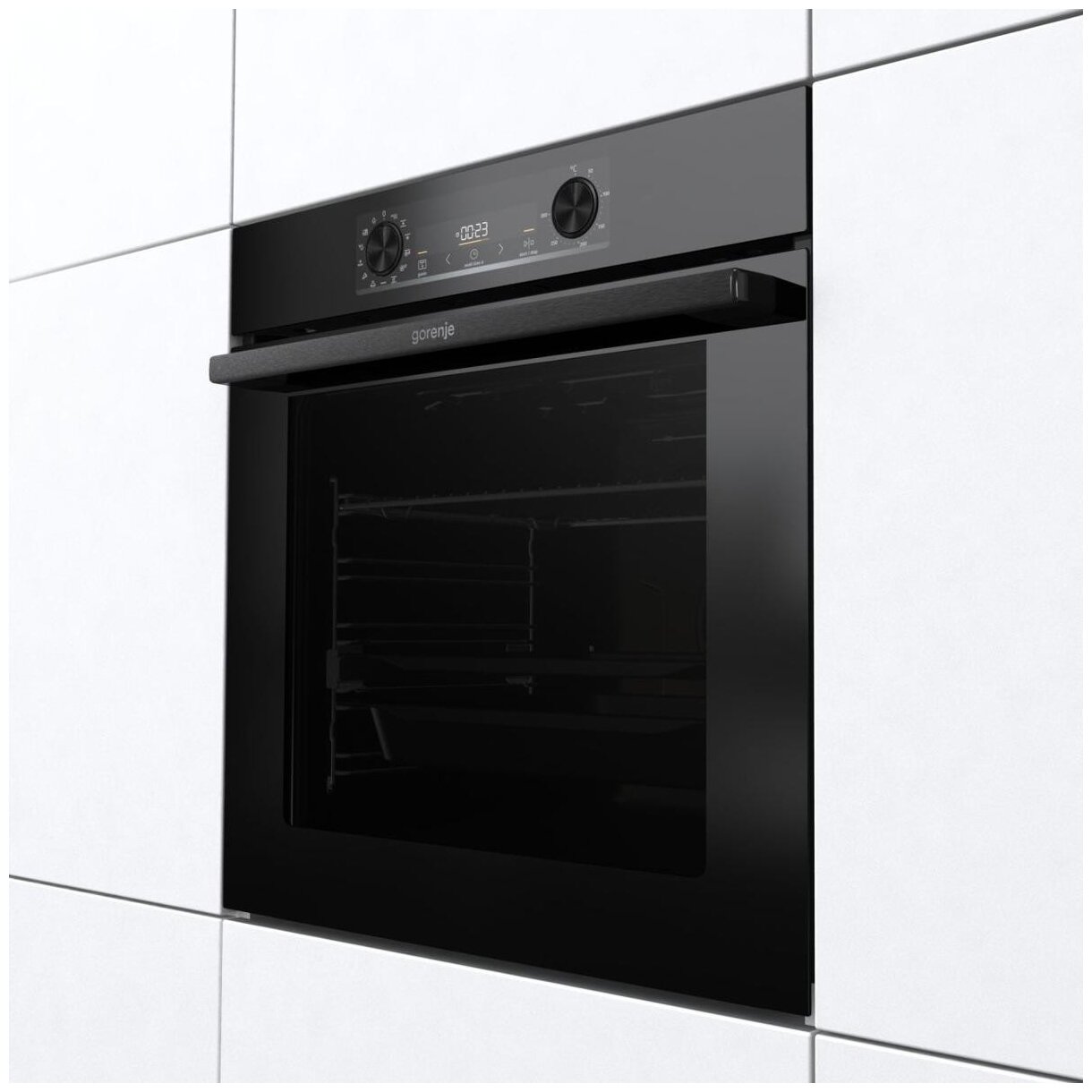 Духовой шкаф Электрический Gorenje BO6735E05B черный - фотография № 2