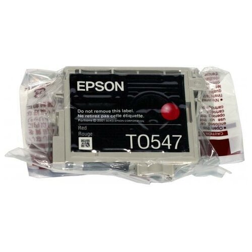 Картридж EPSON T054740 ST Ph R800/1800, (Red) ориг. (без упак.)