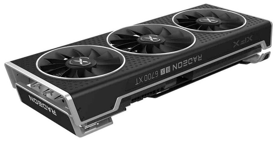 Видеокарта XFX Radeon RX 6700XT Speedster Qick 319 Black 12G RX-67XTYPBDP