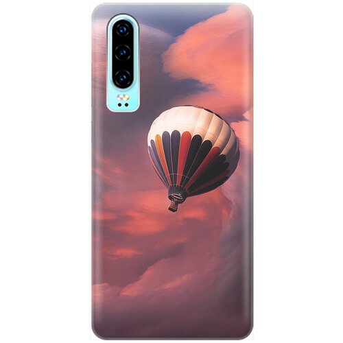 фото Re:pa накладка transparent для huawei p30 с принтом "воздушный шар и волшебство"