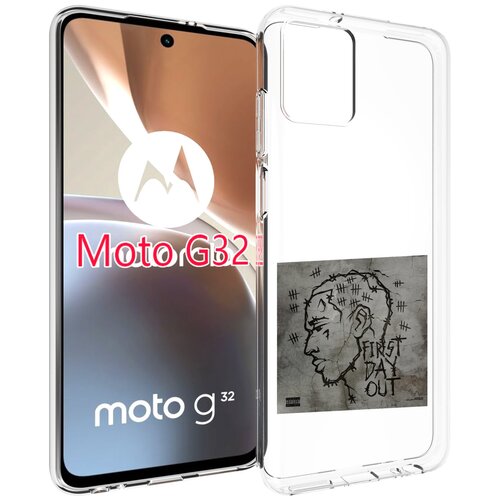 Чехол MyPads First Day Out для Motorola Moto G32 задняя-панель-накладка-бампер чехол mypads first day out для motorola moto g53 задняя панель накладка бампер
