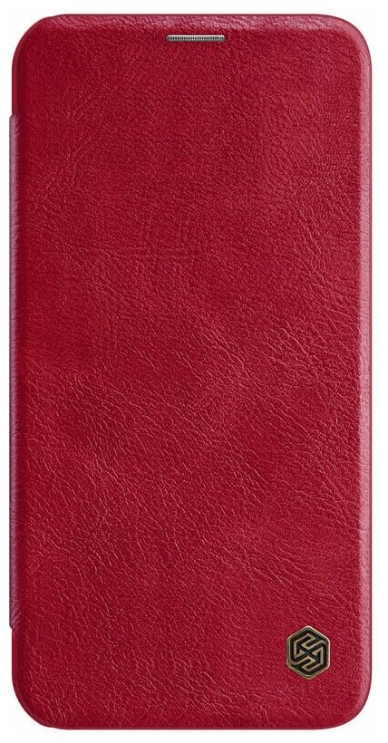 Чехол-книжка Nillkin Qin Leather Case для Apple iPhone 12 Pro Max красный