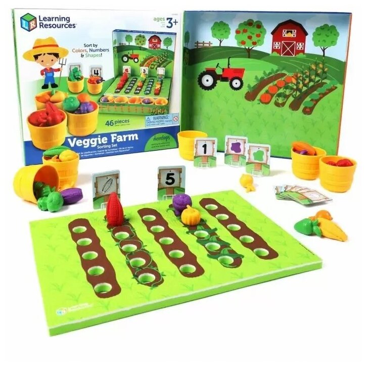 Развивающая игра Выращиваем овощи Learning Resources