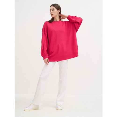 фото Свитер melle, размер one size, фуксия