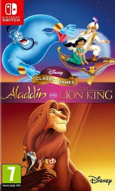 Disney Classic Games: Aladdin and The Lion King (Аладдин и Король Лев) (Switch) английский язык