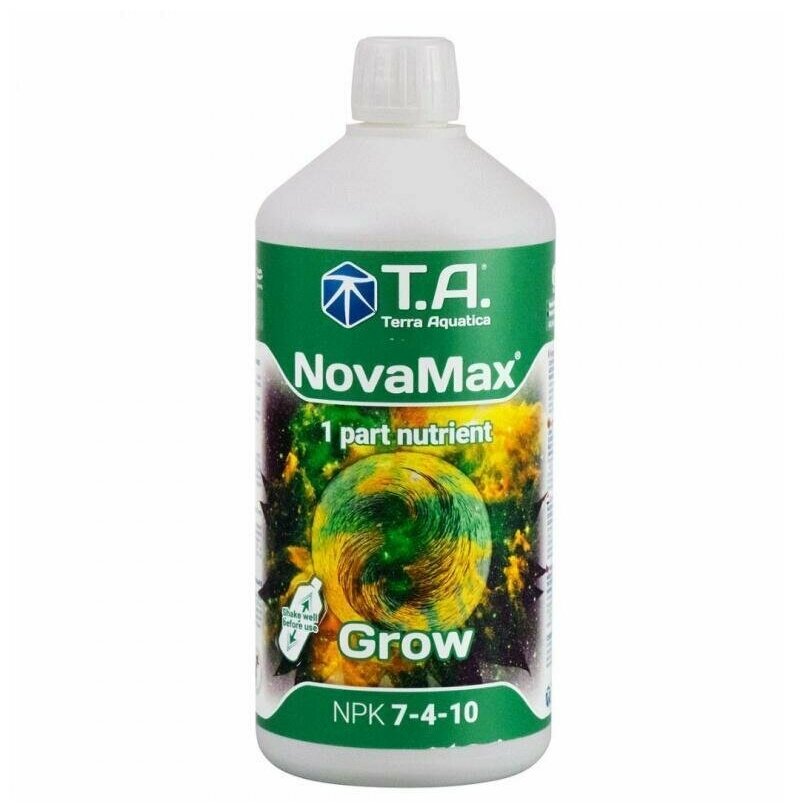 Удобрение Flora Nova Max Grow | GHE - 1 литр - фотография № 1