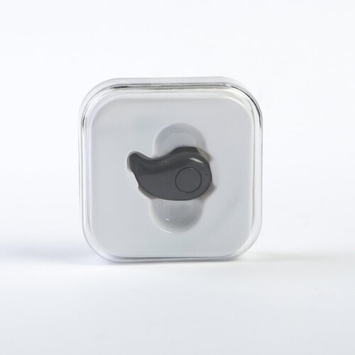 Наушник беспроводной LuazON RX-3 микрофон акб 50мАч черные 585₽