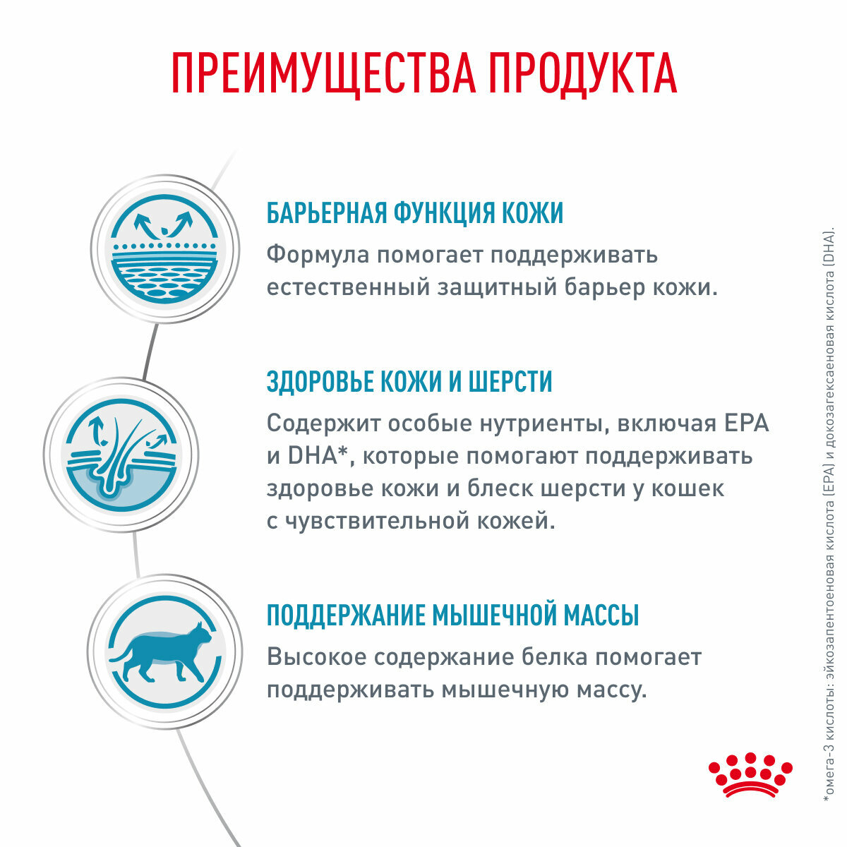 Корм для кошек для поддержания защитных функций кожи Royal Canin Skin & Coat (Скин Энд Коат), сухой диетический, 0,4 кг